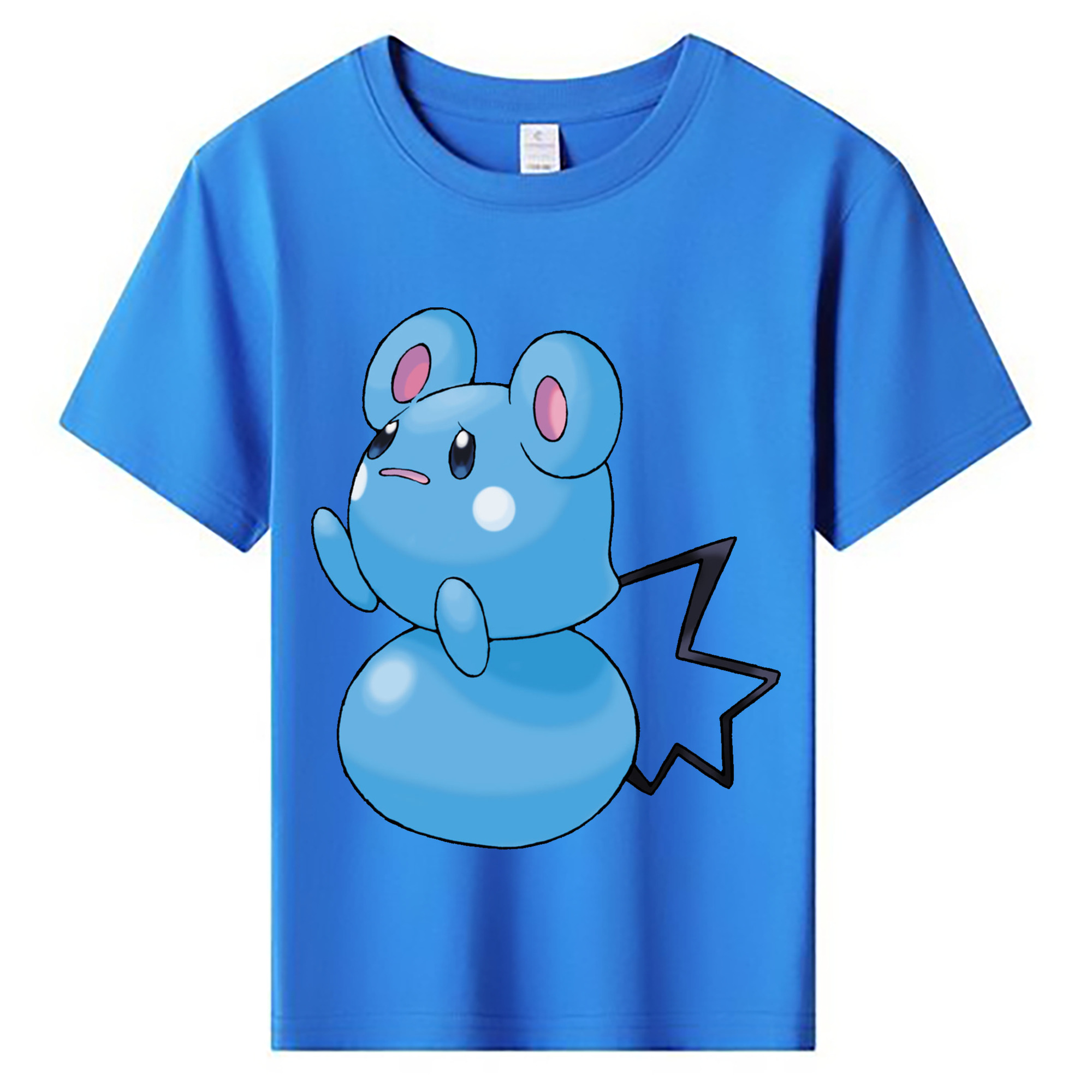 （画像用） ポケットモンスター Pokémon 綿100％キッズTシャツ（フロントプリント）